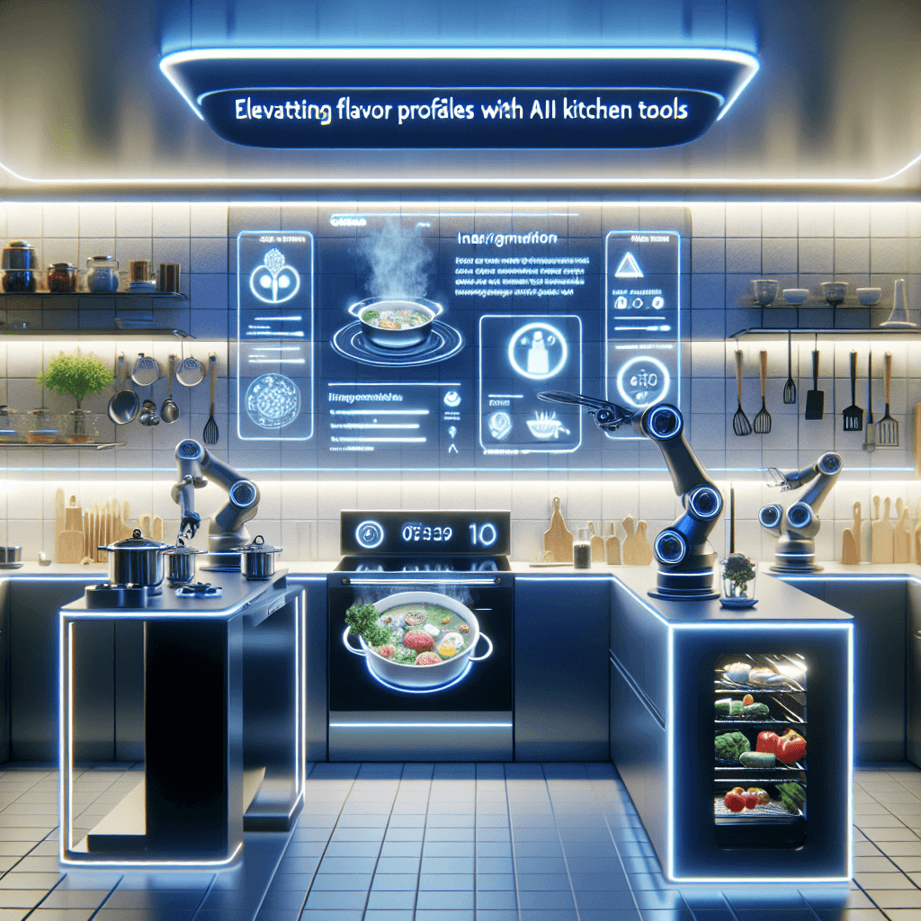Ai Kitchen Tools: Elevating Flavor Profiles with Ai Kitchen Tools