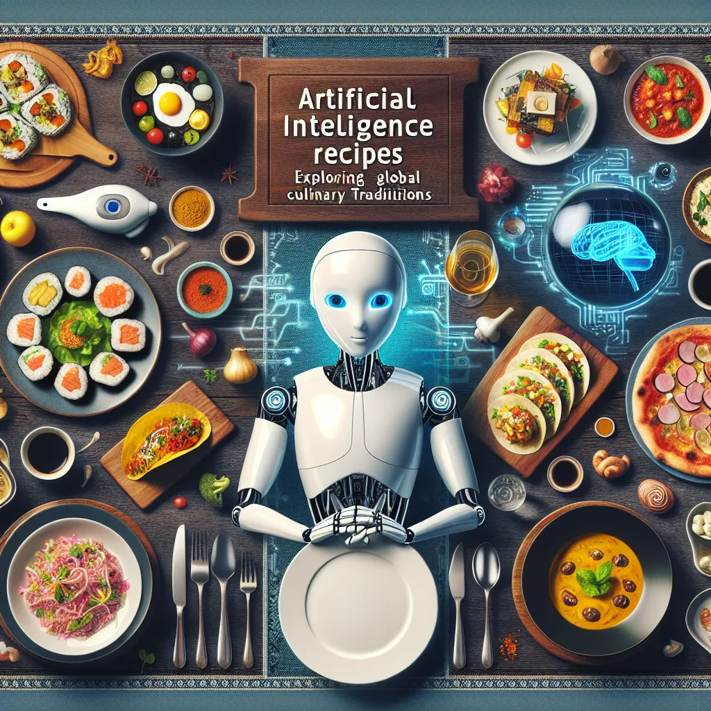 Artificial Intelligence Recipes: Exploring Global Culinary Traditions