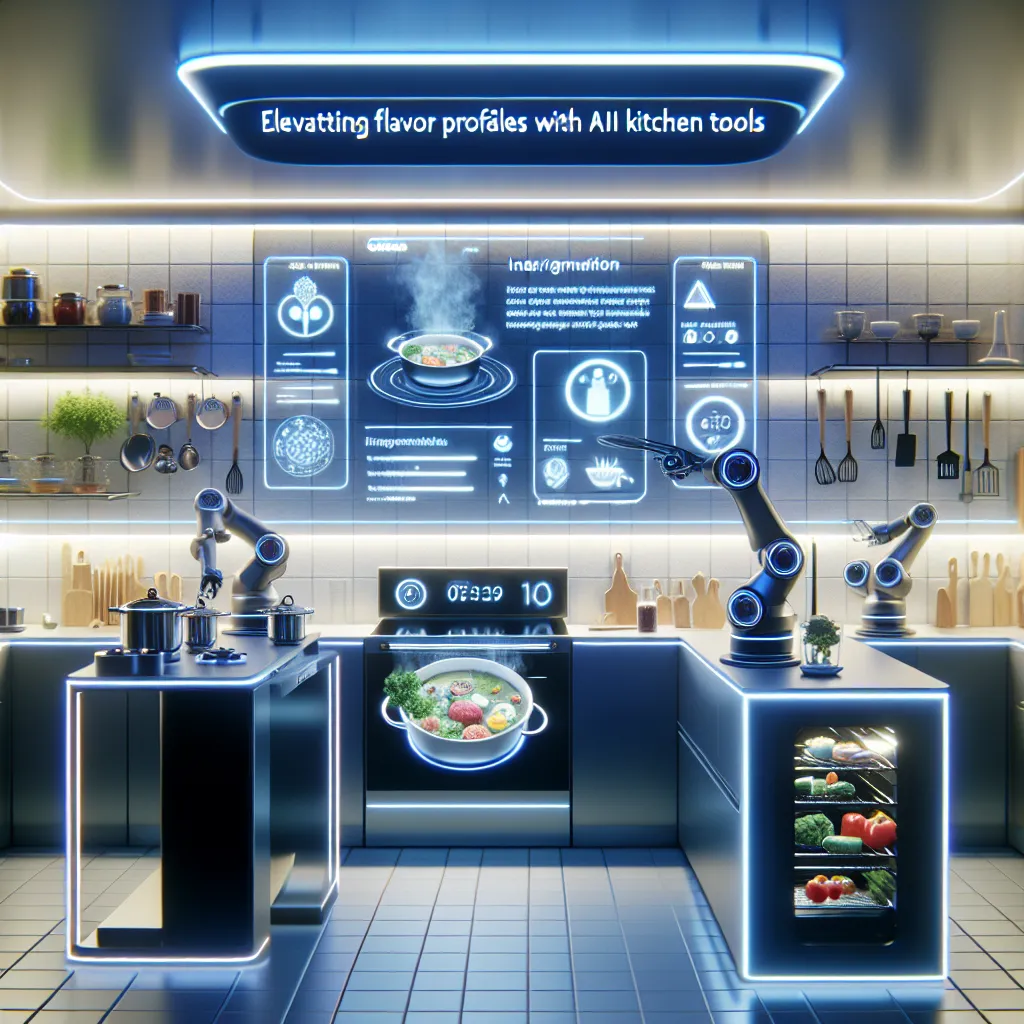Ai Kitchen Tools: Elevating Flavor Profiles with Ai Kitchen Tools