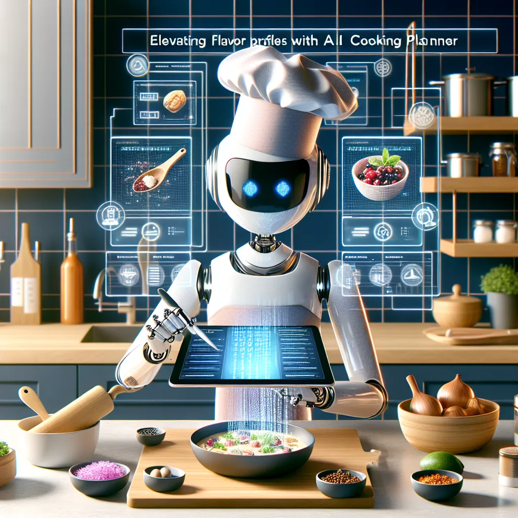 Ai Cooking Planner: Elevating Flavor Profiles with Ai Cooking Planner