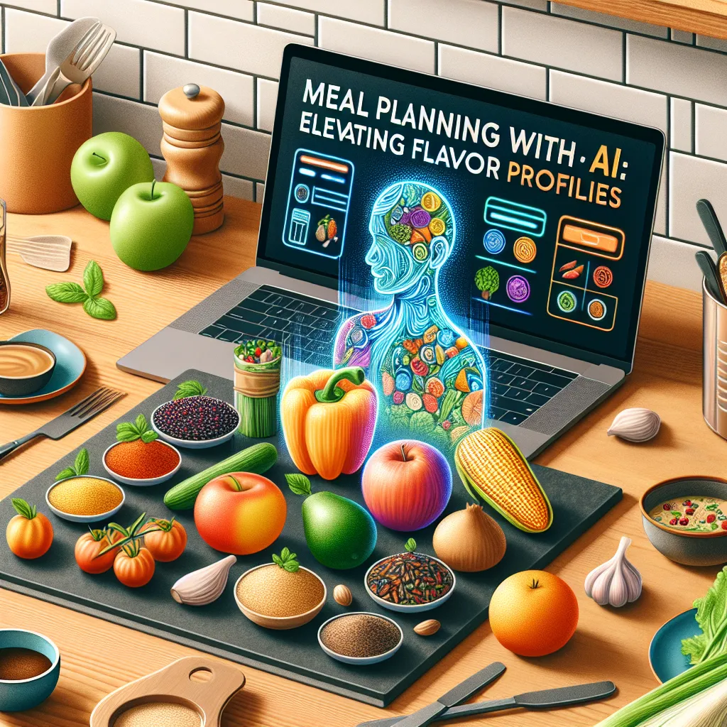 Meal Planning With Ai: Elevating Flavor Profiles with Meal Planning With Ai