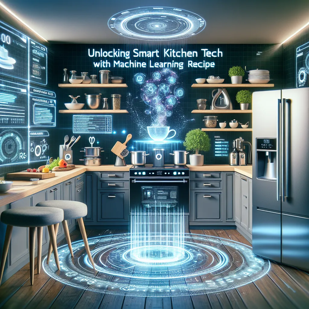 Machine Learning Recipes: Unlocking Smart Kitchen Tech with Machine Learning Recipes